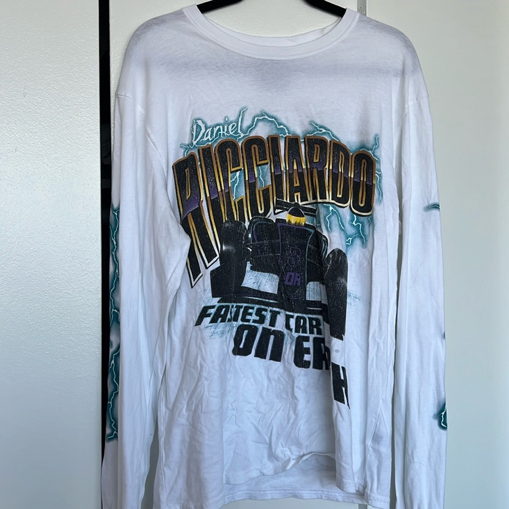 Daniel Ricciardo F1 Long Sleeve T-shirt